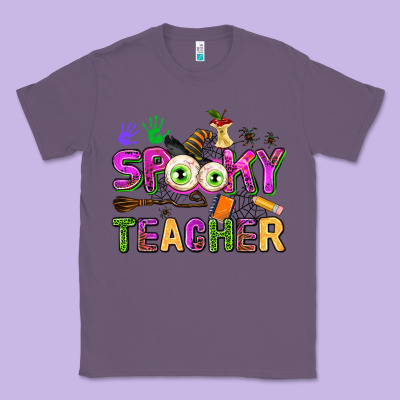 Spooky Teacher Classic Tee Designed By Adodesignshop