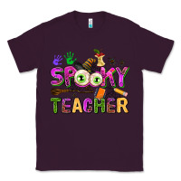Plum spooky teacher Classic Tee - AdoDesignShop