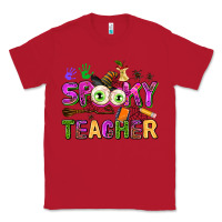 Red spooky teacher Classic Tee - AdoDesignShop