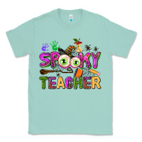 Seafoam spooky teacher Classic Tee - AdoDesignShop