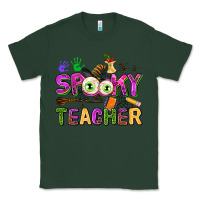 Sports Green spooky teacher Classic Tee - AdoDesignShop