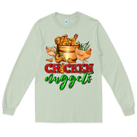 Matcha chicken nuggets Long Sleeve Tee - AdoDesignShop