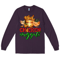 Plum chicken nuggets Long Sleeve Tee - AdoDesignShop