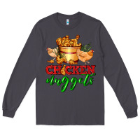 Smoke chicken nuggets Long Sleeve Tee - AdoDesignShop