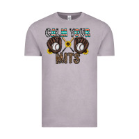 Vintage Zinc calm your mits baseball Vintage Tee - CowhideDigitalArt