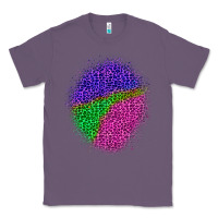 Lavender halloween leopard patch 1 Classic Tee - BundleAndBundleShop