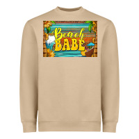 Mushroom beach babe skinny metal can holder Heavyweight Sweatshirt - HRA Design Shop