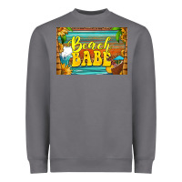 Storm beach babe skinny metal can holder Heavyweight Sweatshirt - HRA Design Shop