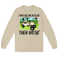 Mushroom they see me rollin' they hattin' Long Sleeve Tee - Artiststas