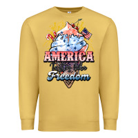 Antique Gold America ice cream Premium Sweatshirt - NancyCooperArtShop