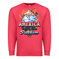 Cardinal America ice cream Premium Sweatshirt - NancyCooperArtShop