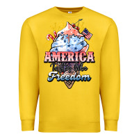 Lemon America ice cream Premium Sweatshirt - NancyCooperArtShop