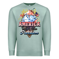 Seafoam America ice cream Premium Sweatshirt - NancyCooperArtShop