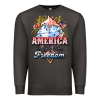 Smoke America ice cream Premium Sweatshirt - NancyCooperArtShop