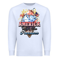 White America ice cream Premium Sweatshirt - NancyCooperArtShop