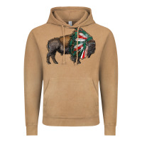 Vintage Camel mexican bison with indian headdress Vintage Hoodie - RanaPortraitStore