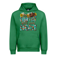 Western A Country Girl Can Survive Urban Hoodie | Teevron