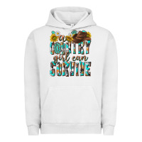 Pigment Lunar Rock Western a Country Girl Can Survive Urban Hoodie - texasbilliewilder