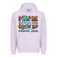 Lilac mama dont let your babies grow up without jesus Premium Hoodie - Artiststas