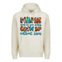 Oatmeal Heather mama dont let your babies grow up without jesus Premium Hoodie - Artiststas
