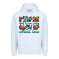 White mama dont let your babies grow up without jesus Premium Hoodie - Artiststas