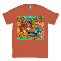 Copper Farm life fall barn and truck Classic Tee - Artiststas
