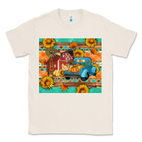 Natural Farm life fall barn and truck Classic Tee - Artiststas