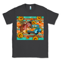 Smoke Farm life fall barn and truck Classic Tee - Artiststas
