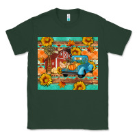 Sports Green Farm life fall barn and truck Classic Tee - Artiststas