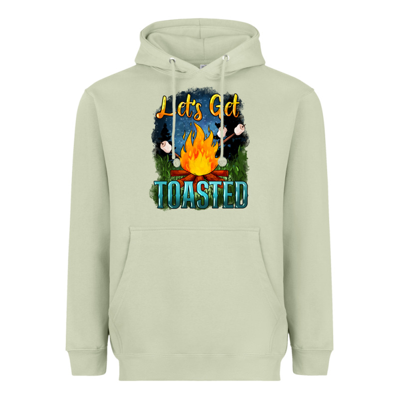 Lets Get Toasted Heavyweight Hoodie by NancyCooperArtShop | Teevron