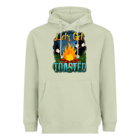 Matcha lets get toasted Heavyweight Hoodie - NancyCooperArtShop