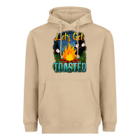 Mushroom lets get toasted Heavyweight Hoodie - NancyCooperArtShop