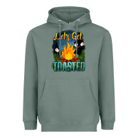 Sage lets get toasted Heavyweight Hoodie - NancyCooperArtShop