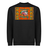 Black i'd rather be camping skinny metal can holder Heavyweight Sweatshirt - HRA Design Shop