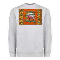 Heather Grey i'd rather be camping skinny metal can holder Heavyweight Sweatshirt - HRA Design Shop