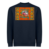 Navy i'd rather be camping skinny metal can holder Heavyweight Sweatshirt - HRA Design Shop