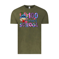Vintage Olive 100 days of school Vintage Tee - AdoDesignShop