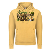 Vintage Mustard army wife Vintage Hoodie - Zillion Design Studio