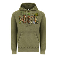 Vintage Olive army wife Vintage Hoodie - Zillion Design Studio