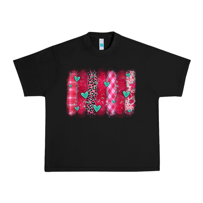 Valentines Day Brushstroke Urban Heavy Tee by OliviaCreatesArt | Teevron