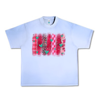Grape Ice valentines day brushstroke Urban Heavy Tee - OliviaCreatesArt