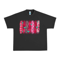 Pigment Black valentines day brushstroke Urban Heavy Tee - OliviaCreatesArt