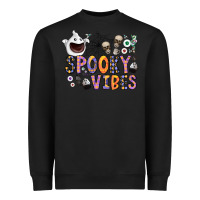 Black spooky vibes Heavyweight Sweatshirt - CowhideDigitalArt