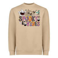 Mushroom spooky vibes Heavyweight Sweatshirt - CowhideDigitalArt