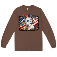 Chestnut 4th of july baby sheep Long Sleeve Tee - Jasminsmagicworld