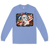 Colony Blue 4th of july baby sheep Long Sleeve Tee - Jasminsmagicworld