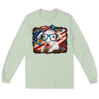 Matcha 4th of july baby sheep Long Sleeve Tee - Jasminsmagicworld
