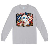 Moon Dust 4th of july baby sheep Long Sleeve Tee - Jasminsmagicworld