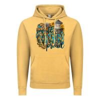 Vintage Mustard small town proud Vintage Hoodie - Zillion Design Studio