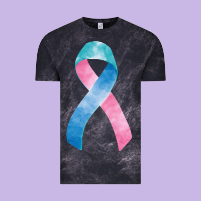 Thyroid Cancer Ribbon Fa Element Vintage Tee Designed By Fadigitalartstudio